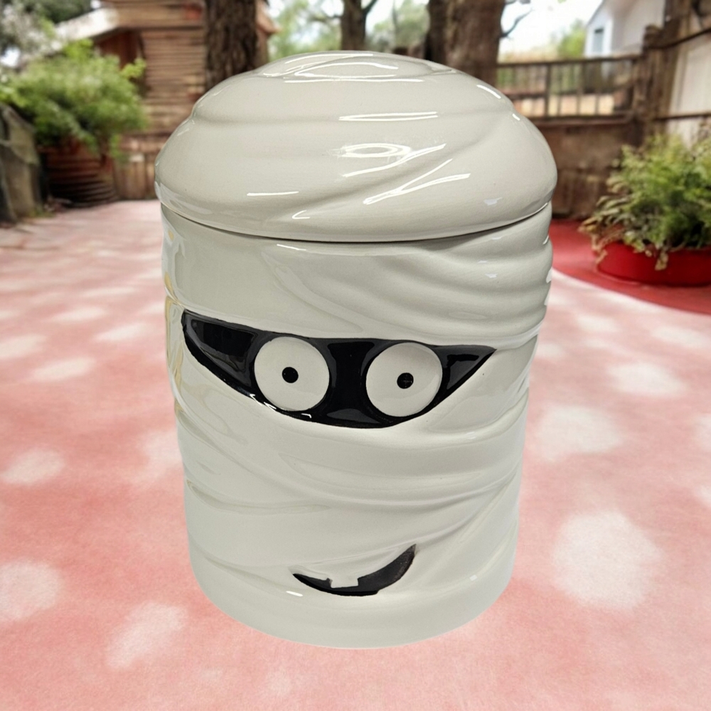 Adorable Mummy Countertop Jar